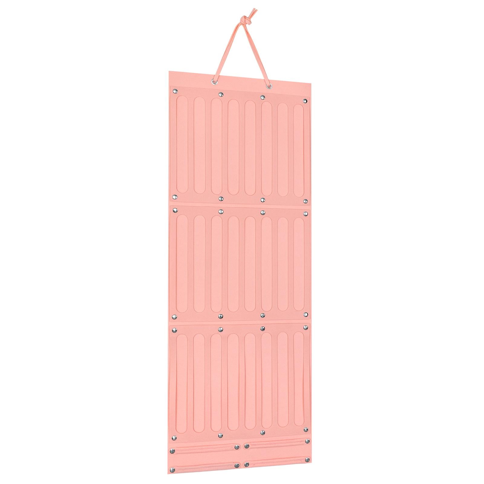 Bothyi - Organizador De Accesorios Para El Cabello, Cintas, Pinzas Para El Cabello, Colgador Para Organización De Colecciones, Color Rosa, 104cm X 38cm