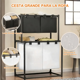 thumbnail image 4 of "Cesta De Ropa Belug Sucia 4 Compartimentos Espesar Accesorios Baño Blanco  ", 4 of 5