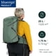 thumbnail image 2 of Mochila de senderismo Osprey Sportlite 25L para hombre y mujer verde, 2 of 9