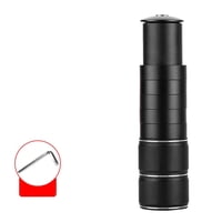 Xusx111 - Extensor De Manillar De Bicicleta Ajustable Del Tronco De La Bicicleta Aumenta La Altura De La Barra Hasta Para La Mayoría De La Bicicleta Bicicleta De Carretera, Mtb, Ciclismo (Black135Mm)
