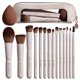thumbnail image 1 of Juego de 14 brochas de maquillaje BS-MALL + Esponja beige, 1 of 9