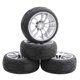 thumbnail image 2 of Paquete De 4 Neumáticos De Goma De 65 Mm Para WLtoys 144001 124018 On/Off Road Car Accs C, 2 of 5