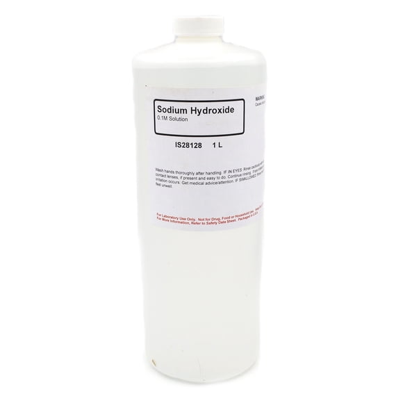 Solución química de hidróxido de sodio ALDON 0,1 M, 1 L