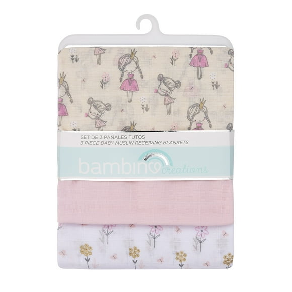 Set 3 Pañales Tuto Beige Princesas Niña