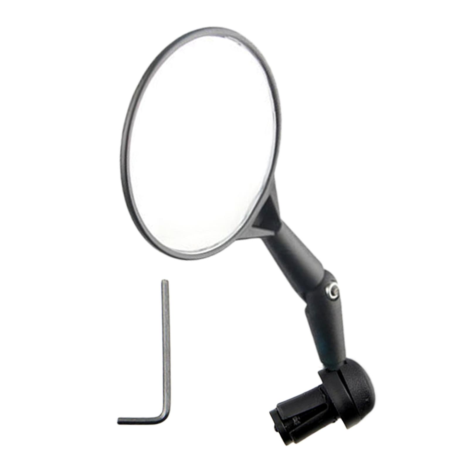 Magideal - Bicicleta Giratoria Del Manillar Del Espejo De La Bici, Espejo De Acrílico Granangular Para La Bici De Carretera De Montaña
