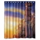 thumbnail image 1 of Cortina de ducha Nausicaa Wind Valley, juego de cortinas de baño con ganchos, tamaño 60 x 72 pulgadas, 1 of 3