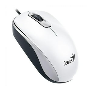 Genius - Mouse Alambrico 3 Botones 1000Dpi Dx-110 Blanco