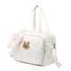 thumbnail image 3 of Bolsa de pañales con diseño moderno y funcional Blanco, 3 of 5
