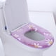 thumbnail image 3 of Asiento de inodoro universal floral para mantener su inodoro cálido y cómodo, asiento de inodoro cálido, 3 of 5