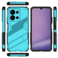 Funda Gangxun Antigolpes Para Xiaomi Redmi 15C 5G Con Soporte Invisible, Antihuellas Y Protección Completa