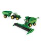 thumbnail image 1 of Combinadora John Deere S780 de juguete con tractor Grain Head 7290R 1/32, 1 of 5