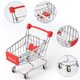 thumbnail image 3 of Carrito de Compras Shindel Miniatura de 12 cm con Mango y Señal Rojo, 3 of 6