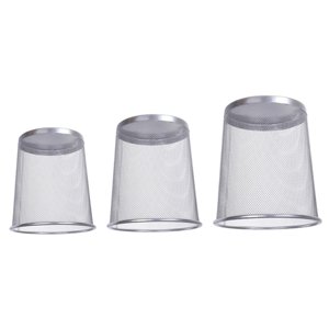 Ioensy - 3 Campanas De Jardín Para Plantas, Jaula De Hierro Para Invernadero De Verduras Y Césped, Color Plateado