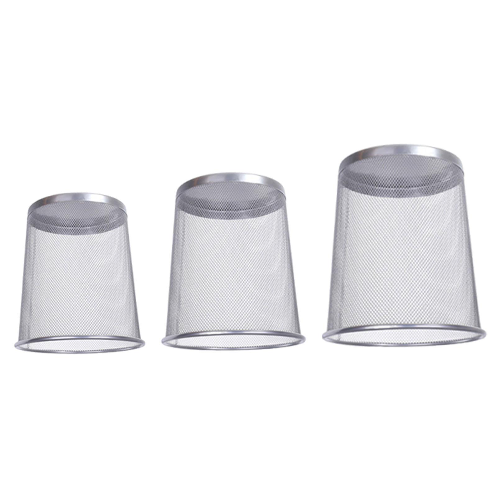 Ioensy - 3 Campanas De Jardín Para Plantas, Jaula De Hierro Para Invernadero De Verduras Y Césped, Color Plateado