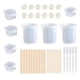 thumbnail image 1 of Tazas Medidoras De Mezcla De Silicona DIY Molde De Resina UV Herramienta De Joyería De Fundición DIY 43PCS, 1 of 5
