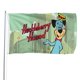 thumbnail image 1 of El Show de Huckleberry Hound Bandera impresa con temática, regalo perfecto para fanáticos, amigos y familiares, y adecuada para actividades al aire libre e interiores, decoraciones de fiesta. 60*90CM, 1 of 6