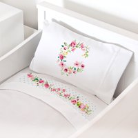 Tuyo Print - Juego De Sábanas Moisés - Colecho Letras Vintage G