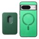 thumbnail image 2 of Funda de Cuero Magnética con Tarjetero para Google Pixel 8 Cubierta Delgada Verde, 2 of 5