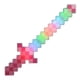thumbnail image 1 of Espada guerrera rosa pixelada con LED Blinkee Fun, 1 of 1