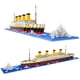 thumbnail image 1 of Set de bloques de construcción Titanic Ship 1860 piezas, kit de maquetas para niños, 1 of 3