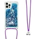 thumbnail image 4 of Funda FOXDOCK para iPhone 12 Pro con Cuerda Ajustable, Brillo Líquido, Protección Antigolpes y Lente – Ideal para Regalo, 4 of 6
