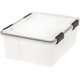 thumbnail image 1 of Caja de almacenamiento Iris Ohyama de 30 cuartos de galón WeatherPro Clear, 1 of 8