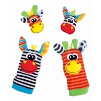 Genérico - Set 12 Sonajeros Calcetines Y Muñequera Sensorial Bebe Lau