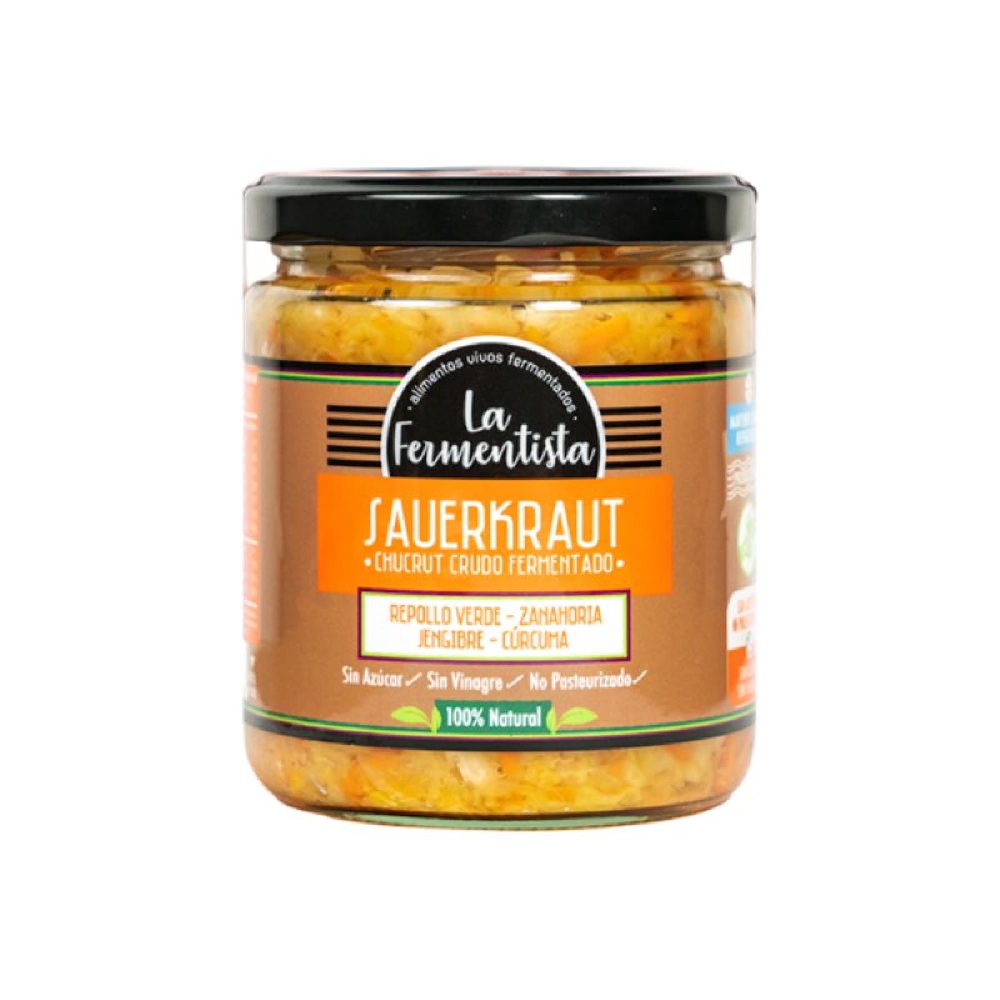 Chucrut Fermentado Raices Nobles Frasco 400 g