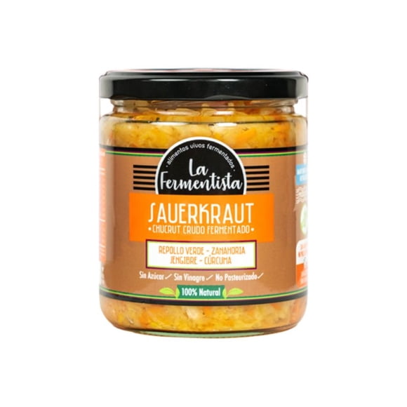 Chucrut Fermentado Raices Nobles Frasco, 400 g