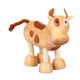 thumbnail image 5 of Juguete De Vaca Flexible, Lindo Y Divertido Juguete De Madera Flexible Para Ni?as Y Ni?os Peque?os., 5 of 5