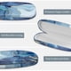 thumbnail image 4 of Funda para gafas Fintie Hard Shell Ocean Marble con tela, 4 of 7