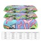 thumbnail image 4 of Castle Crashers Duvet Cover Set 3 Piece Bedding Set Double Sided Printing Decorative Comforter Cover Set, 4 of 5