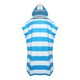 thumbnail image 3 of Surf Poncho Sudor Absorbente Toalla De Playa Con Capucha Hombres Mujeres Natación Capa Azul, 3 of 5