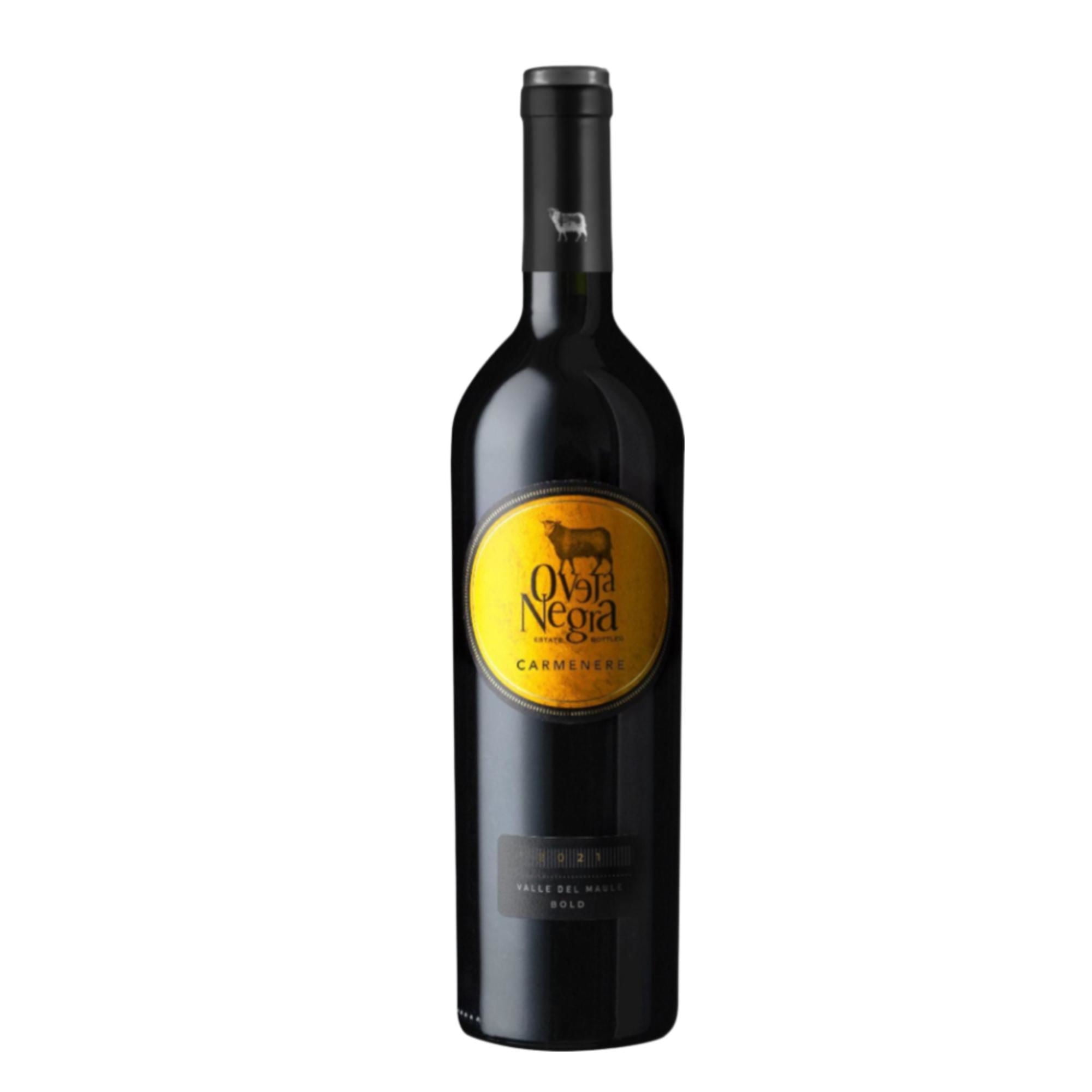 Vino Tinto Carmenere Bold 13.5° Botella 750 ml Oveja Negra