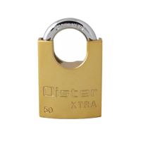 Genérico - Candado Oister Xtra Con Hombro 50Mm Color Amarillo