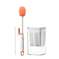 Bothyi - Colador De Yogur, Utensilios De Cocina, Colador De Alimentos De 1100Ml Para Cocina, Picnic, Hogar, Naranja