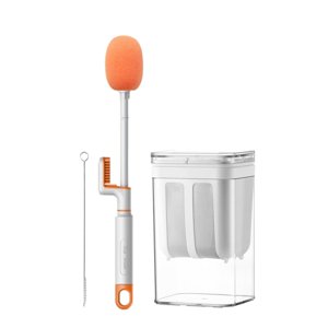 Bothyi - Colador De Yogur, Utensilios De Cocina, Colador De Alimentos De 1100Ml Para Cocina, Picnic, Hogar, Naranja