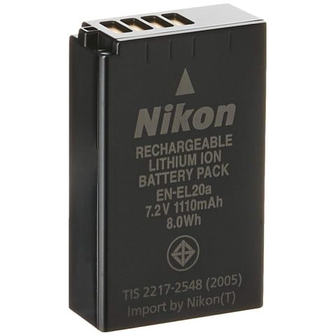 Batería De Cámara Nikon En-El20A Original De Iones De Litio 1110 Mah