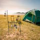 thumbnail image 4 of Estante plegable para colgar utensilios de cocina de camping con ganchos, soporte para linterna, soporte para herramientas de barbacoa al aire libre, organizador para guardar ropa, 4 of 6