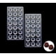thumbnail image 2 of Pack X2 Moldes Chocolate Moldes De Policarbonato Circular Gris, 2 of 5