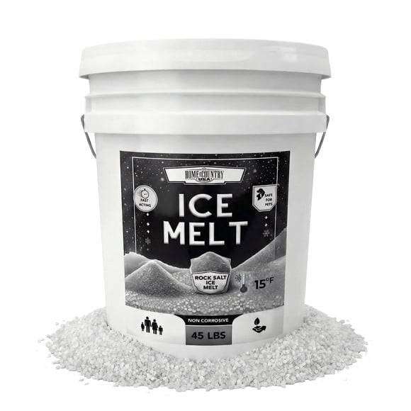 Descongelante Ice Melt, sal de roca, 20 kg, para entradas y pasarelas