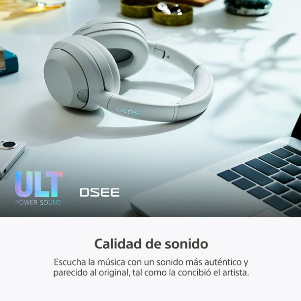 Audífonos Headphones Sony WHULT900N/W Noise Cancelling Bluetooth