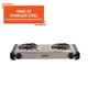 thumbnail image 3 of Quemador doble eléctrico Imusa USA GAU-80312US 1750W de acero inoxidable, 3 of 8
