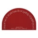thumbnail image 1 of Felpudo impermeable para puerta de entrada semicircular, resistente a la suciedad y lavable, de cuero para puerta de casa., 1 of 5