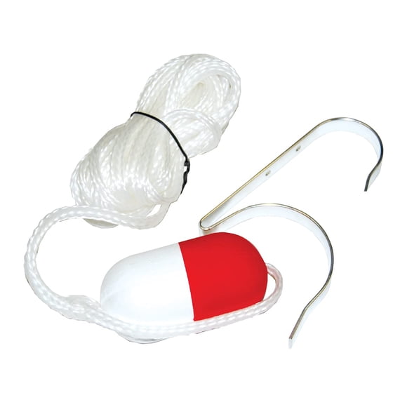Soporte para boyas con forma de anillo Taylor Made 374 con línea inclinada blanca de 18,3 m