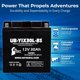 thumbnail image 2 of Batería Upstart 12V 30Ah YIX30L-BS, 2 of 9