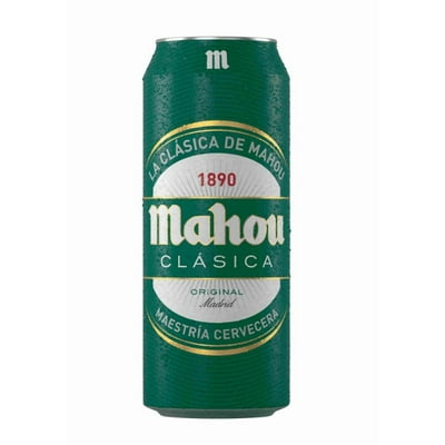 Cerveza Pale Lager Clásica 4.8° Lata 500 Ml Mahou
