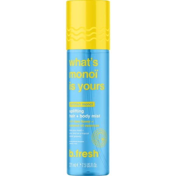 Bruma Capilar Y Corporal Energizante What'S Monoi Is Yours, 221 ml