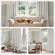 thumbnail image 5 of Cortinas Joydeco 213 cm Blanco Opacas – Juego de 2 Paneles, 5 of 9