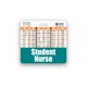 thumbnail image 2 of Badge Buddy Scrubs and Stuff LLC - Enfermera Estudiante (Verde Azulado), 2 of 4